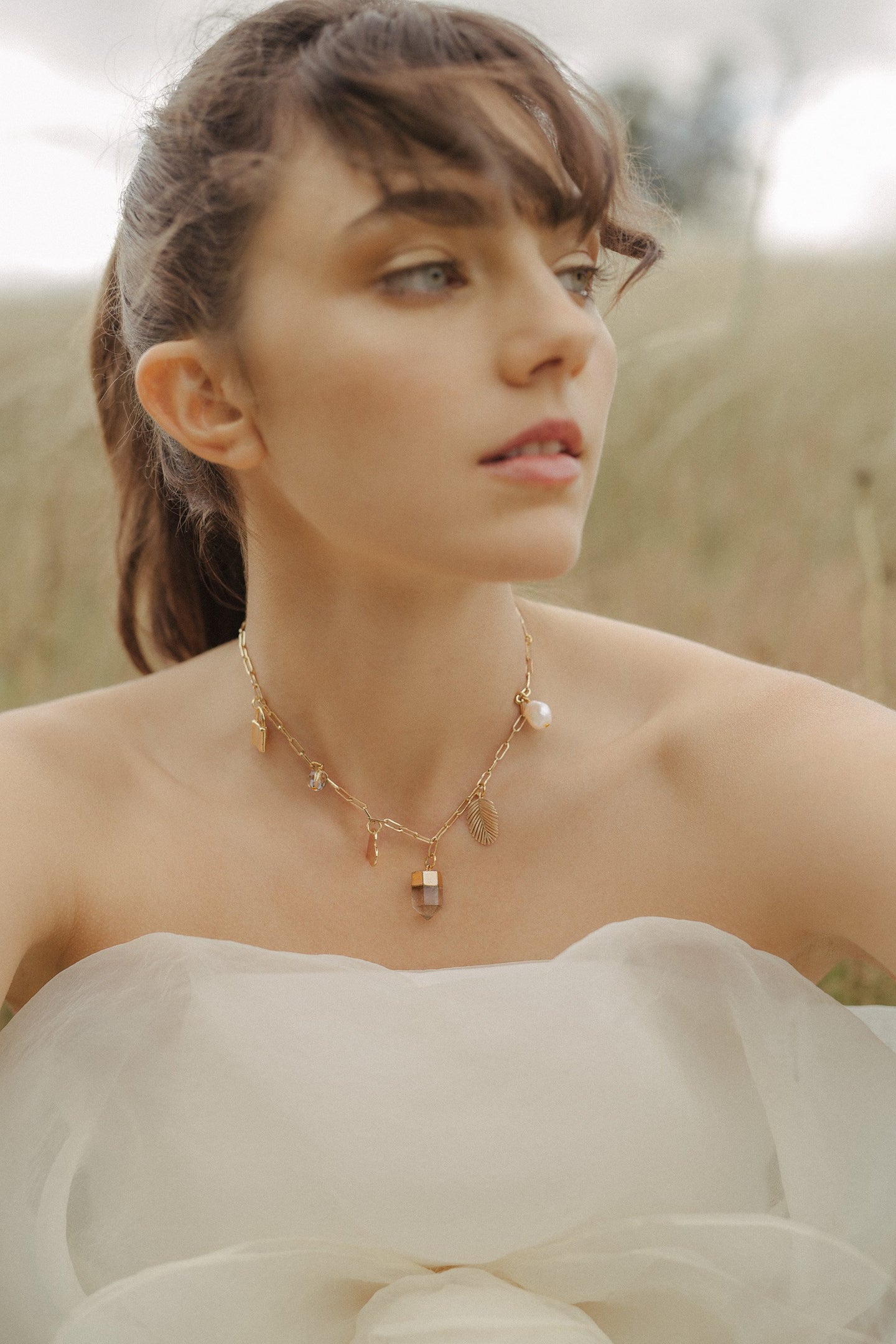 Healing Gemstone Necklaces. tiana jewel